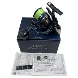 ττ SHIMANO シマノ スピニングリール 24ストラディックSW4000XG-B  047380 Bランク