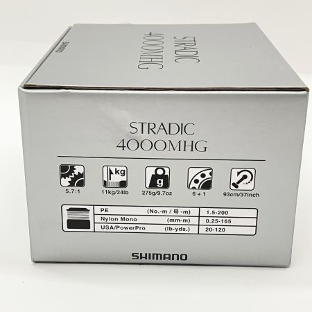  SHIMANO シマノ STRADIC ハンドルカスタム 23 ストラディック 4000MHG 045898 スピニングリール
