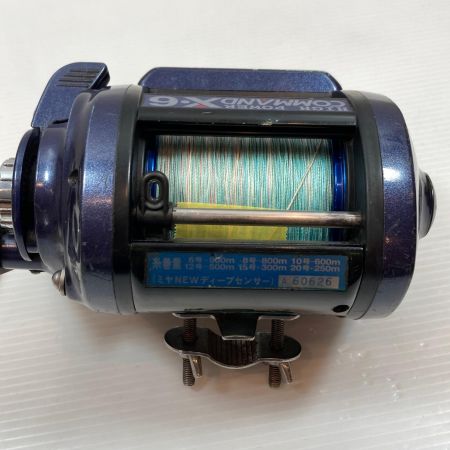  Miya Epoch  電動リール コード補修あり ﾊｲﾊﾟﾜｰｺﾏﾝﾄﾞX6