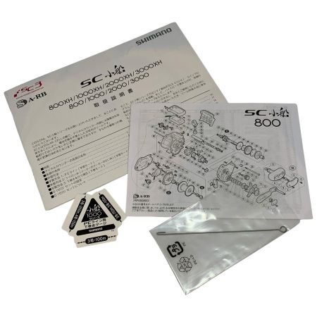  SHIMANO シマノ 電動リール  11SC小船 1000 程度A 箱・取説付 02798