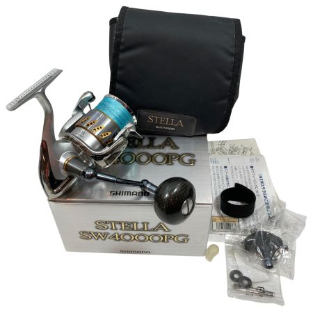  SHIMANO シマノ スピニングリール 08ステラSW 4000PG  02286