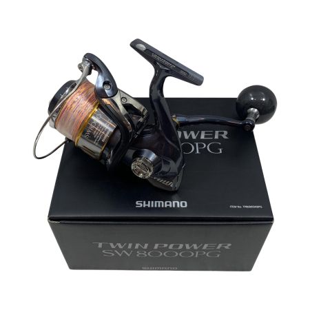  SHIMANO シマノ 釣り用品 スピニングリール 15ツインパワー SW8000PG 03321