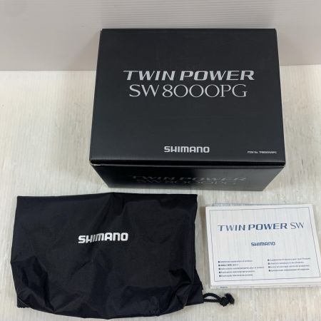  SHIMANO シマノ 釣り用品 スピニングリール 15ツインパワー SW8000PG 03321