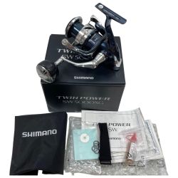 ττ SHIMANO シマノ スピニングリール　21ツインパワーSW5000XG 04223 Aランク