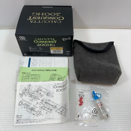  SHIMANO シマノ ベイトリール 15カルカッタコンクエスト200HG  03439