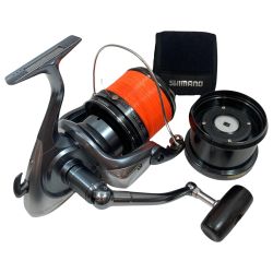 ττ SHIMANO シマノ スピニングリール パワーエアロ スピンパワー TYPE5  TYPE3替スプール付 SA26 Cランク