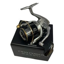ττ SHIMANO シマノ スピニングリール 15 ツインパワー 4000PG 箱付 ベール下がり 03374 Cランク