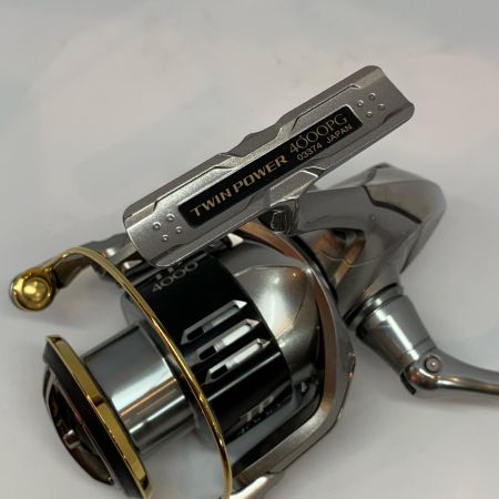  SHIMANO シマノ スピニングリール 15 ツインパワー 4000PG 箱付 ベール下がり 03374