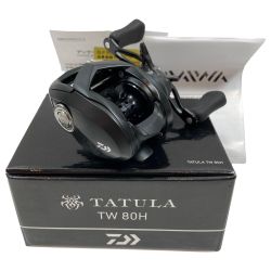 ττ DAIWA ダイワ ベイトリール タトゥーラTW80H  00630113 Aランク