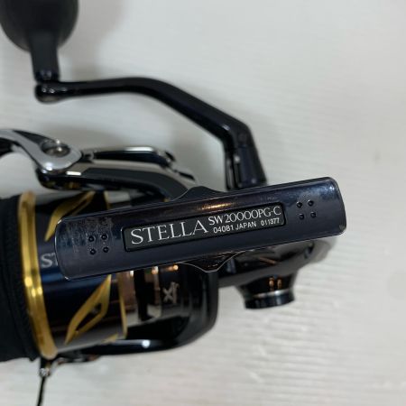  SHIMANO シマノ スピニングリール 20ステラ SW20000PG 箱付 011377 04081
