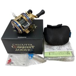 ττ SHIMANO シマノ ベイトリール 15カルカッタコンクエスト200HG WANEESカスタム 03439 Bランク