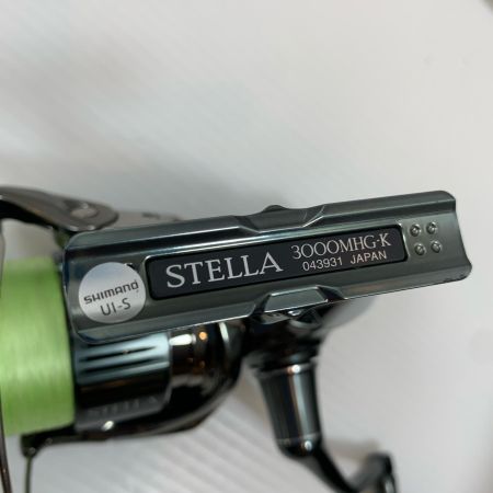  SHIMANO シマノ スピニングリール 22ステラ 3000MHG 程 箱付 043931