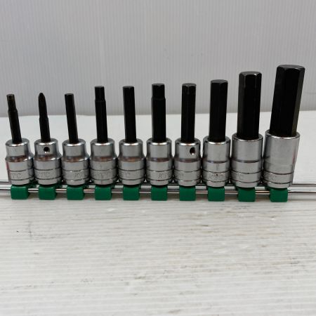  KTC ケーティーシー 工具 ハンドツール ソケットセット 10個セット ソケットホルダー付き BT4