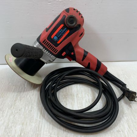  信濃機販 研磨工具 ポリッシャー コード式 100v 0201 SI-430E レッド