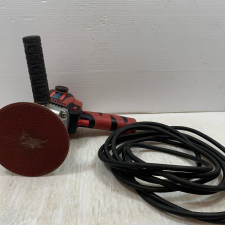  信濃機販 研磨工具 ポリッシャー コード式 100v 0201 SI-430E レッド