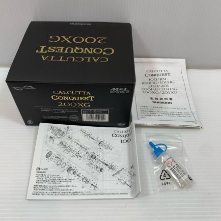  SHIMANO シマノ  ベイトリール  22カルカッタコンクエスト200XG 044402