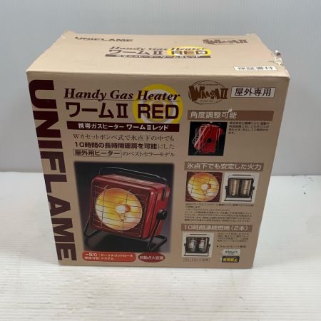  UNIFLAME ユニフレーム  釣り小物 ワームⅡ RED 