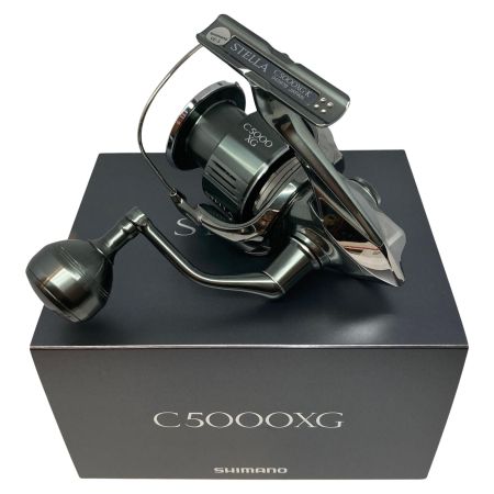  SHIMANO シマノ  スピニングリール 美品 箱付 22ステラC5000XG 043979