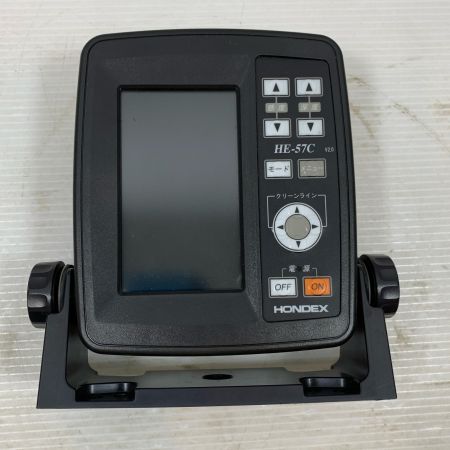  HONDEX 釣り小物 魚群探知機 HE-57C  HE-57C