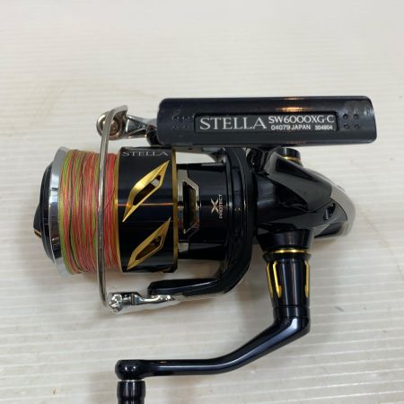  SHIMANO シマノ スピニングリール 20ステラSW 6000XG 使用感有  箱付 304904 04079