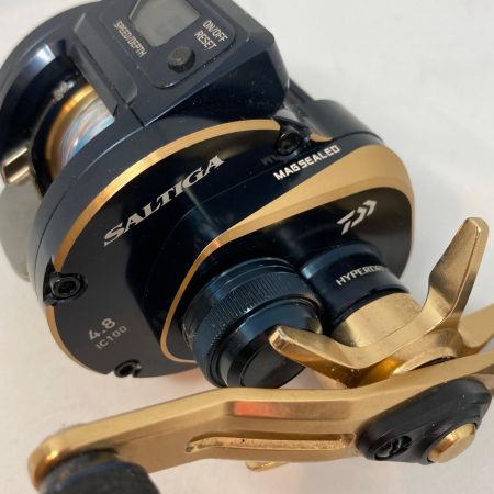  DAIWA ダイワ ベイトリール キズ有  21ソルティガ IC 100P-DH カウンター付 034664