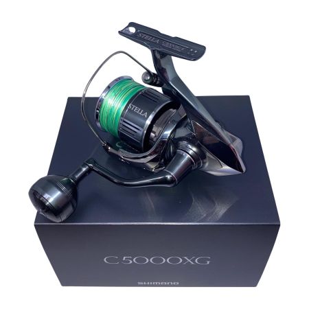  SHIMANO シマノ スピニングリール  22 ステラ C5000XG 箱付 043979