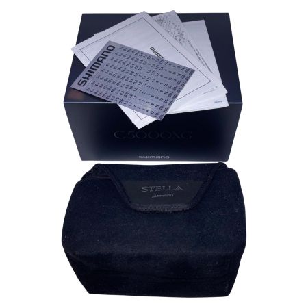  SHIMANO シマノ スピニングリール  22 ステラ C5000XG 箱付 043979