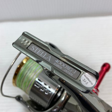  SHIMANO シマノ スピニングリール  18ステラ 4000XG キズ有  03809