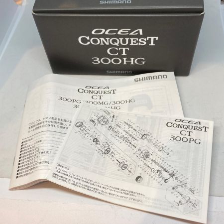  SHIMANO シマノ ベイトリール  24オシアコンクエスト CT 300HG  046710