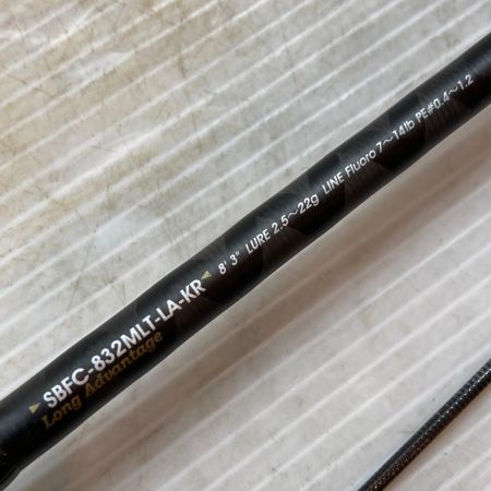  Abu Garcia アブガルシア  ルアーロッド ソルティーステージ ベイトフィネスカスタム SBFC-832MLT-LA-KR
