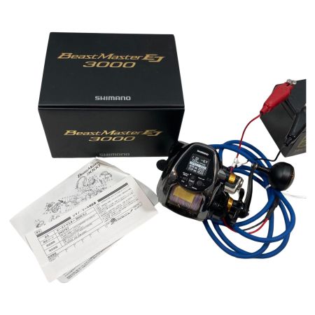  SHIMANO シマノ 電動リール  キズ・サビ有  箱付 21 ビーストマスター EJ 3000 043757