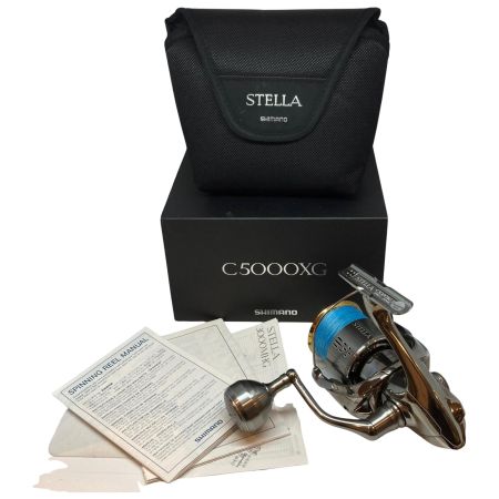 SHIMANO シマノ スピニングリール    箱付 18ステラ C5000XG-J 03811