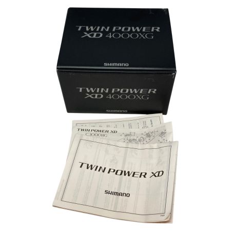  SHIMANO シマノ スピニングリール  箱付 21ツインパワーXD 4000XG 04293