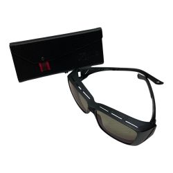 ττ ZEQUE 釣り用品 釣り服飾 偏光サングラス  OPA ブラック Aランク