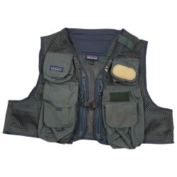 ττ Patagonia パタゴニア フィッシングベスト  STY81961SP18/メッシュマスター ライトグレー Bランク