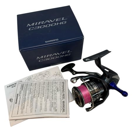  SHIMANO シマノ スピニングリール  22ミラベルC3000HG  箱付 045188