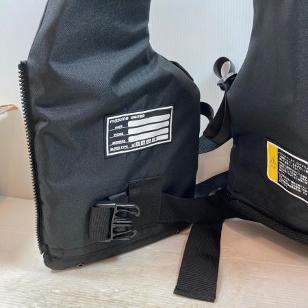  mazume マズメ フィッシングベスト  ブラック