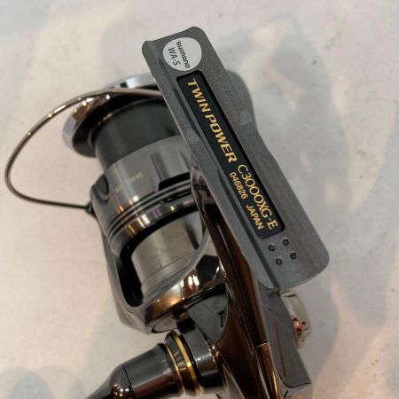  SHIMANO シマノ スピニングリール  24ツインパワー C3000XG  純正ノブ付 046826
