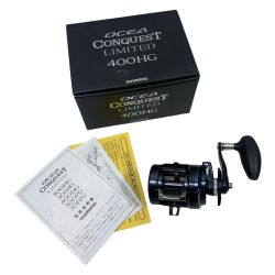 ττ SHIMANO シマノ ベイトリール キズ有  箱付 19オシアコンクエストリミテッド 400HG 04063 Bランク