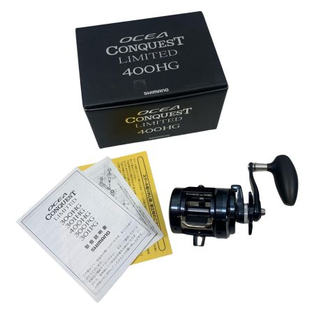 SHIMANO シマノ ベイトリール キズ有  箱付 19オシアコンクエストリミテッド 400HG 04063