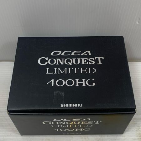  SHIMANO シマノ ベイトリール キズ有  箱付 19オシアコンクエストリミテッド 400HG 04063