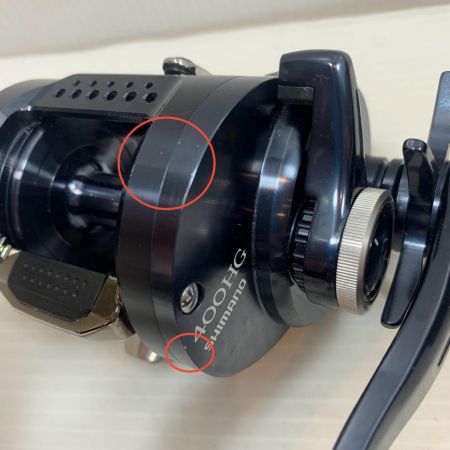  SHIMANO シマノ ベイトリール キズ有  箱付 19オシアコンクエストリミテッド 400HG 04063