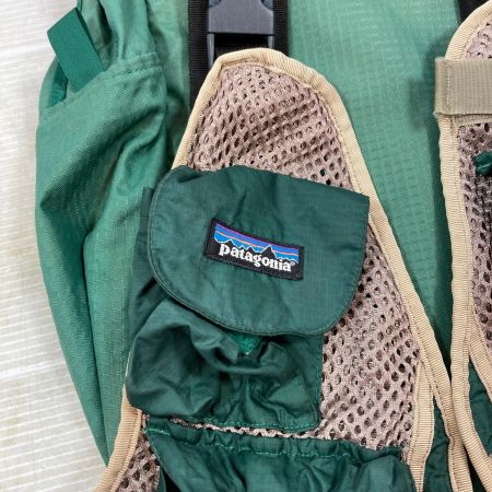  Patagonia パタゴニア  フィッシングベスト パックベスト グリーン