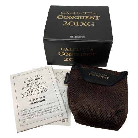  SHIMANO シマノ ベイトリール  22カルカッタ コンクエスト 201XG  箱付 044419