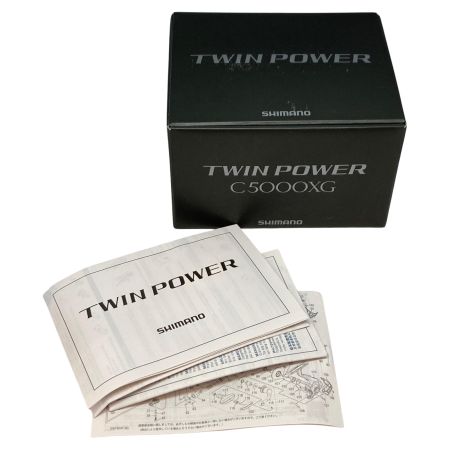  SHIMANO シマノ スピニングリール  美品  箱付 24ツインパワー C5000XG 046888