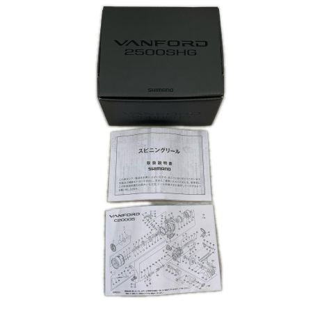  SHIMANO シマノ スピニングリール  美品  24ヴァンフォード 2500SHG 047069