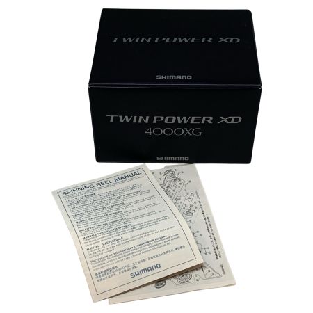  SHIMANO シマノ スピニングリール  25ツインパワーXD 4000XG  箱付 047922