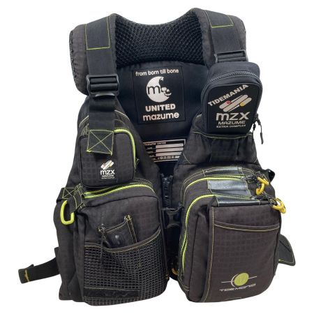  mazume マズメ  フローティングベスト  ブラック