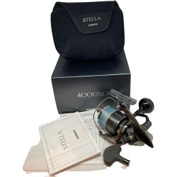 ττ SHIMANO シマノ スピニングリール  美品  箱付 22ステラ4000XG 043962 Aランク