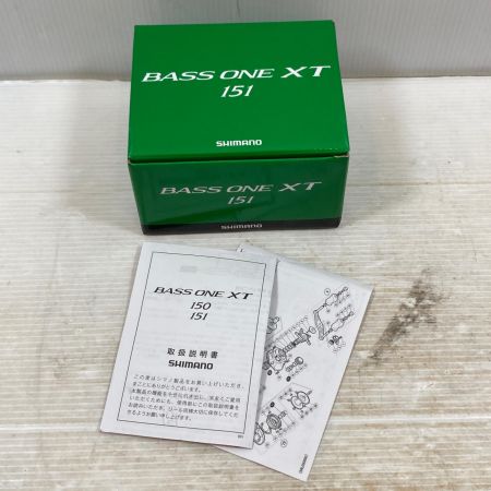  SHIMANO シマノ ベイトリール  17バスワンXT 151  03732